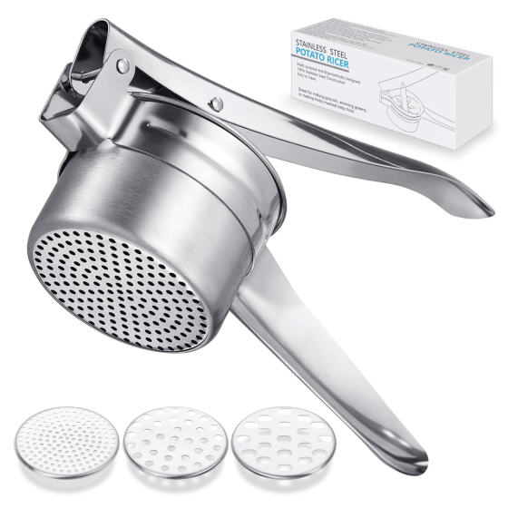 Press Trio-Disc Potato Ricer