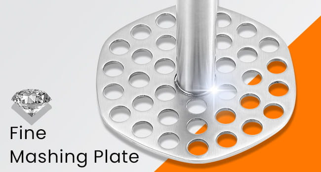 Aihomo 316L Stainless Steel Potato Masher — detail image 5