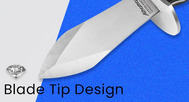 Aihomo 8.1 cm German Steel Oyster Knife with Guard — detail image 4