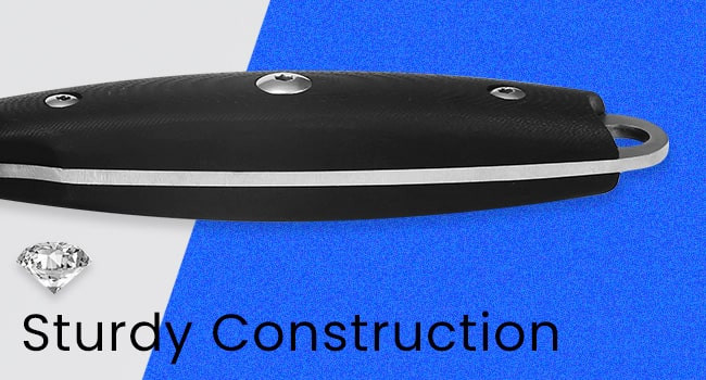 Aihomo 8.1 cm German Steel Oyster Knife with Guard — detail image 5