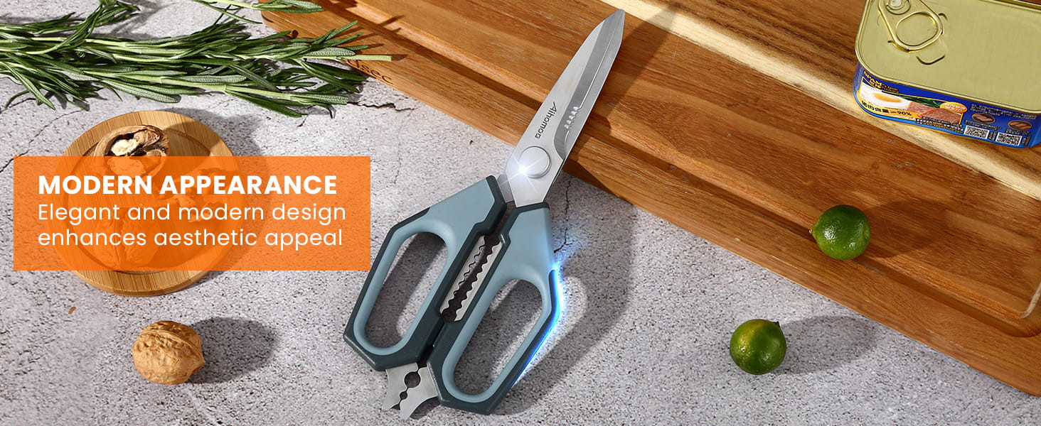 Aihomo Detachable Kitchen Shears with Herb Stripper — detail image 7