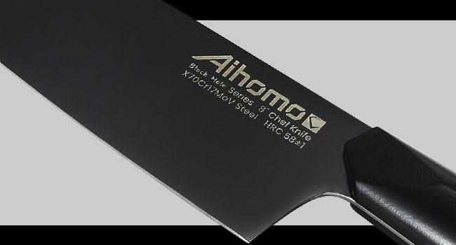 Aihomo 2-Piece Carving Knife and Fork Set — detail image 2