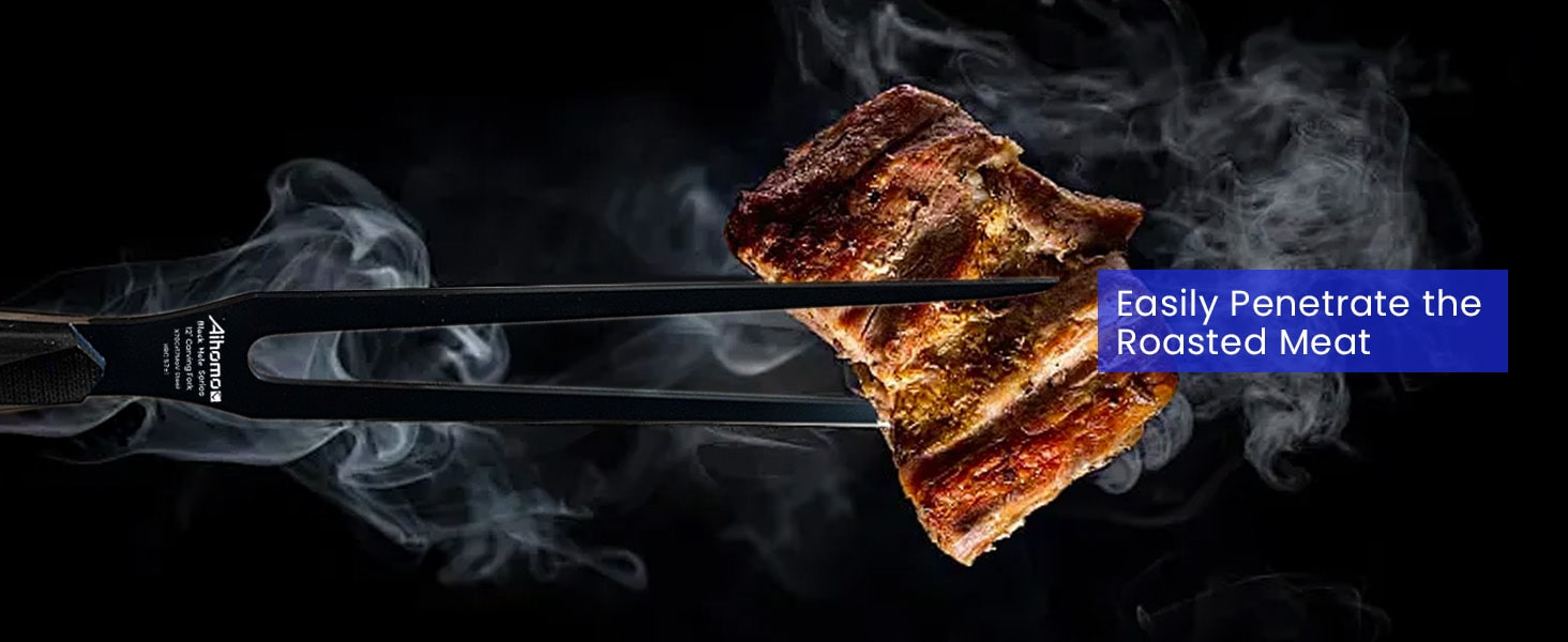 Aihomo 2-Piece Carving Knife and Fork Set — detail image 8