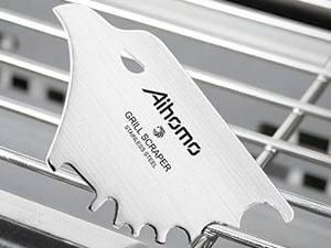 Aihomo Bristle-Free Stainless Steel Grill Scraper — detail image 8
