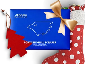 Aihomo Bristle-Free Stainless Steel Grill Scraper — detail image 11
