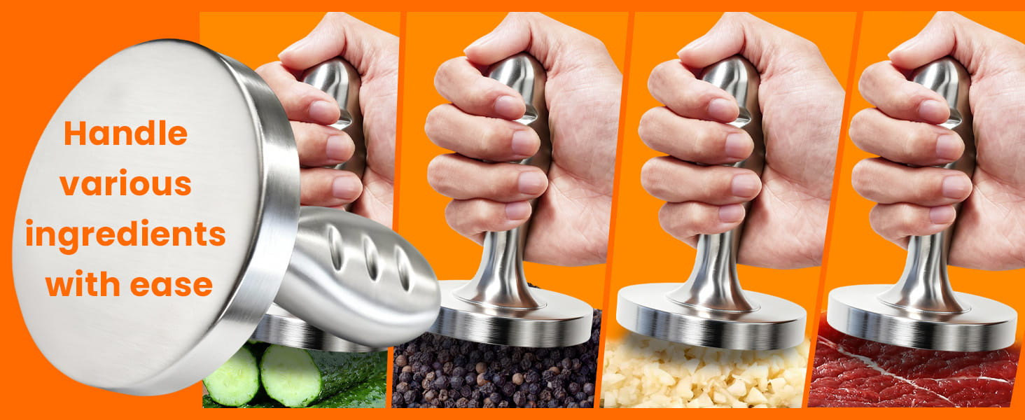 Aihomo 304 Stainless Steel Meat Pounder — detail image 4