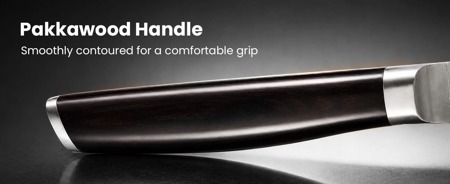 Aihomo 16.5 cm Hand-Hammered Nakiri Knife — detail image 7