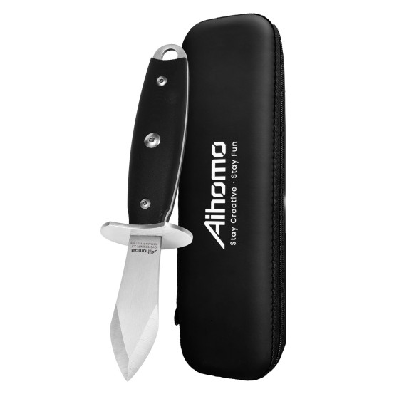 Aihomo 8.1 cm German Steel Oyster Knife with Guard