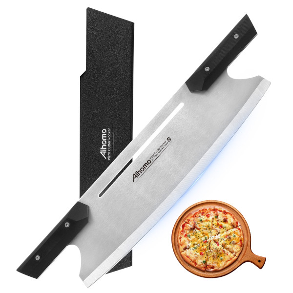 Aihomo 13-Inch Two-Handle Pizza Rocker