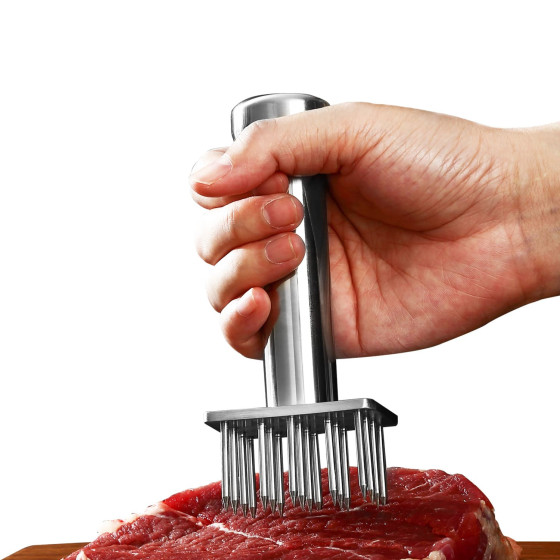 Aihomo 18-Needle Stainless Steel Meat Tenderiser