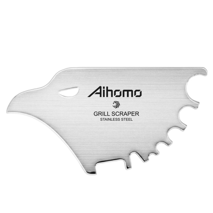 Aihomo bristle-free grill scraper