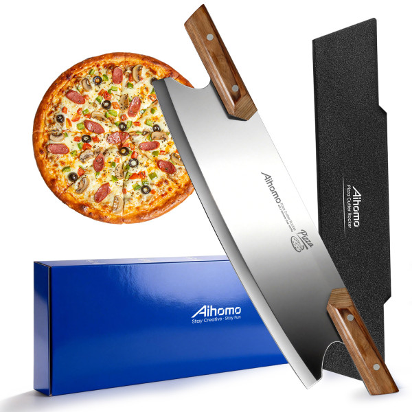 Aihomo 33 cm Stainless Steel Pizza Rocker