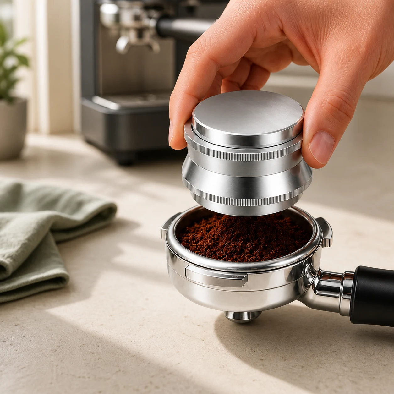 53.3 mm Coffee Distributor and Tamper: A UK Fit Guide